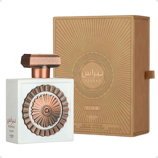 Perfume Arabe Nebras Elixir Lattafa Feminino EDP 100ml