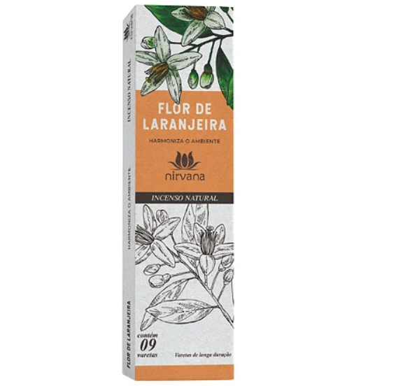 Incenso Natural Flor de Laranjeira