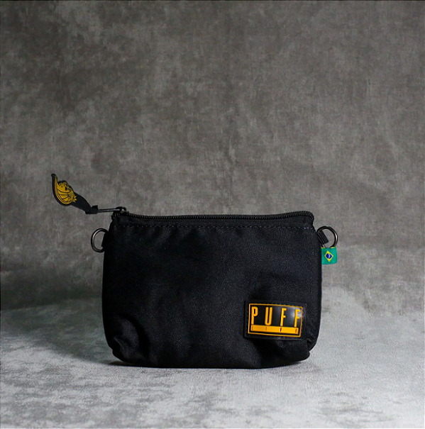 Puff Hand Mini Bag - Preta