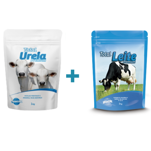 5 kg Total Leite Premium + 5 Kg Total Ureia Premium