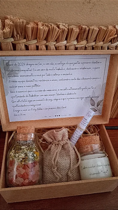 Caixa Kit Autocuidado Personalizado