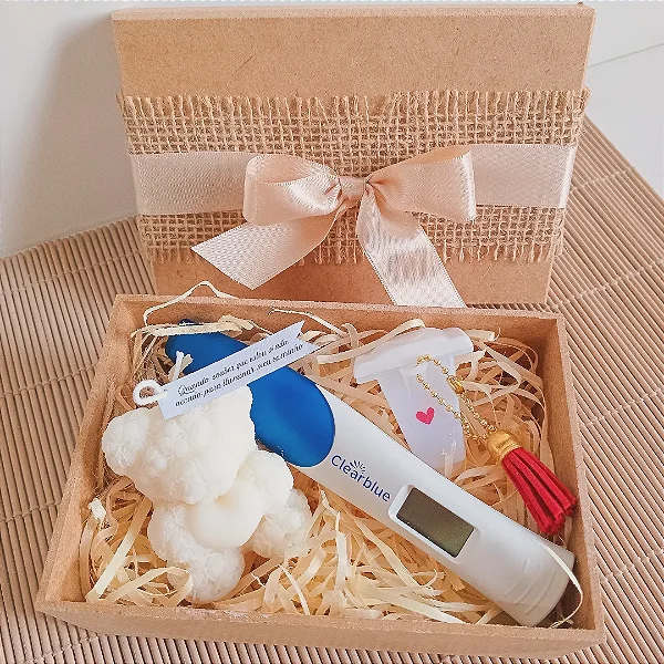 Caixa Anúncio de gravidez G