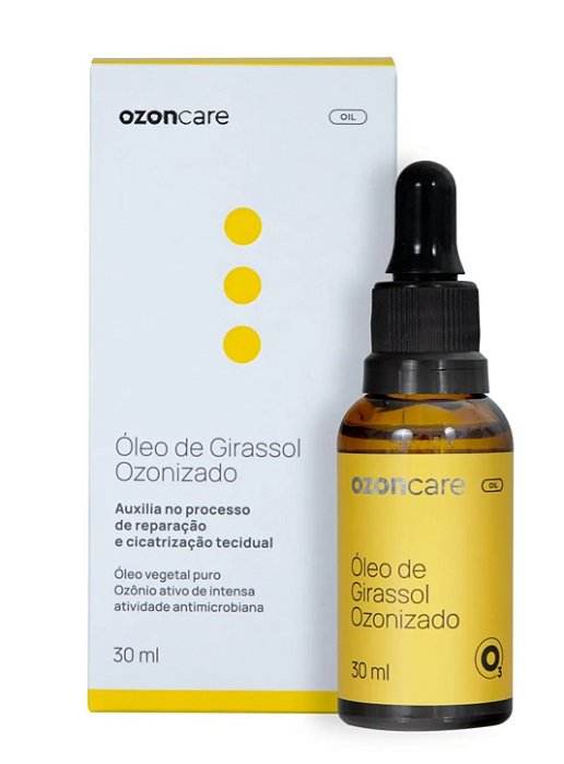 Óleo de Girassol Ozonizado - 30 ml