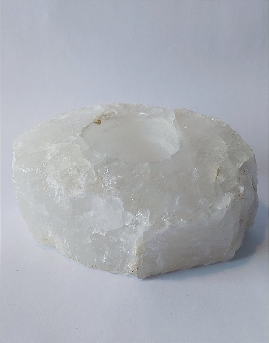 Castiçais de Quartzo Branco