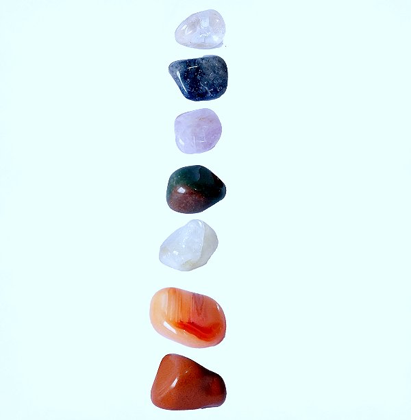 Pedras dos sete Chakras
