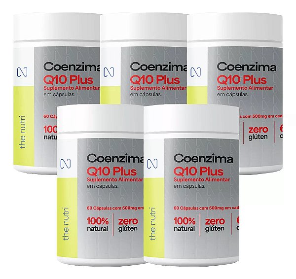 kit 5 Coenzima Q10 Plus - The Nutri