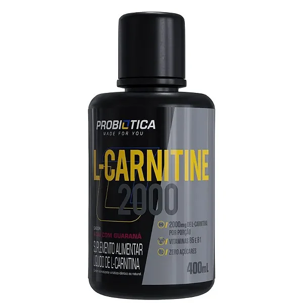 L-Carnitina 2000 400 Ml - Probiótica
