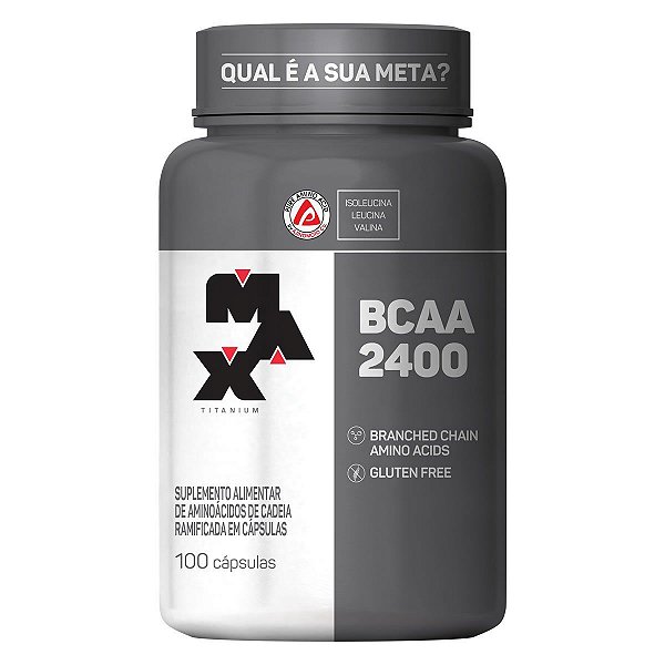 BCAA 2400 100 Caps - Max Titanium