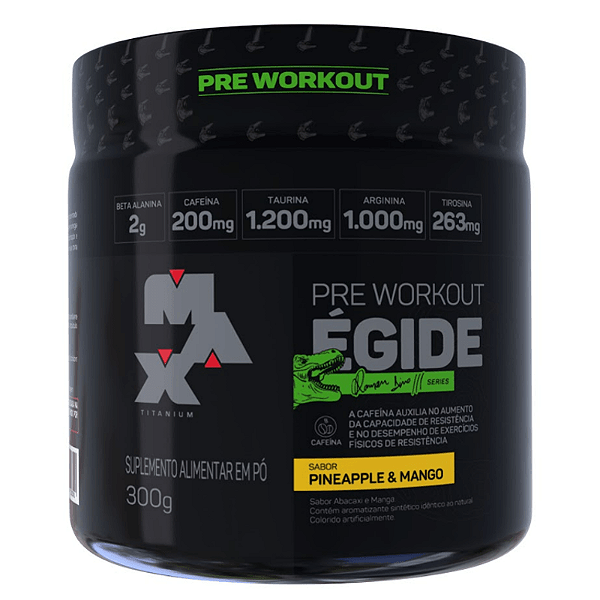 Pré-Treino Égide 300g - Max Titanium