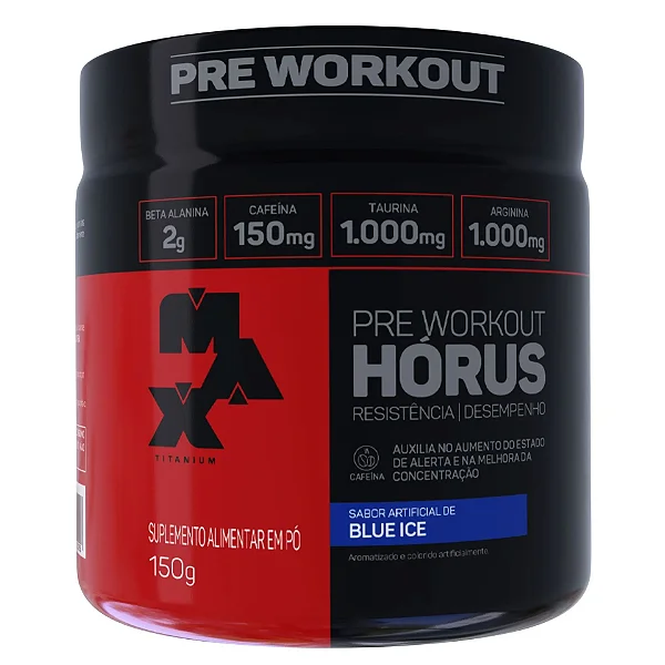 Pré-Treino Horus 150g- Max Titanium