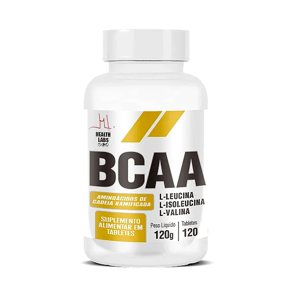 Bcaa 120 Tabletes - Heatlh Labs