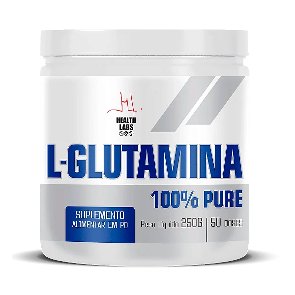 L-Glutamina 250g - Health Labs