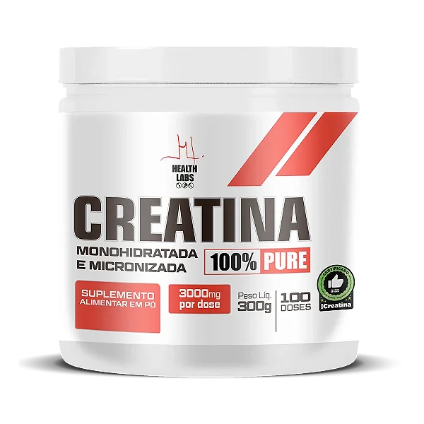 Creatina 300g - Health Labs
