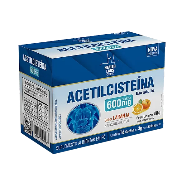 Acetilcisteína 16 sachês