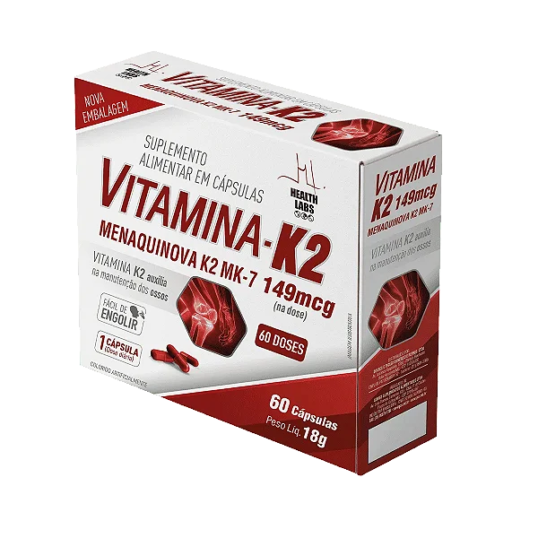 Vitamina K2 60 Cápsulas