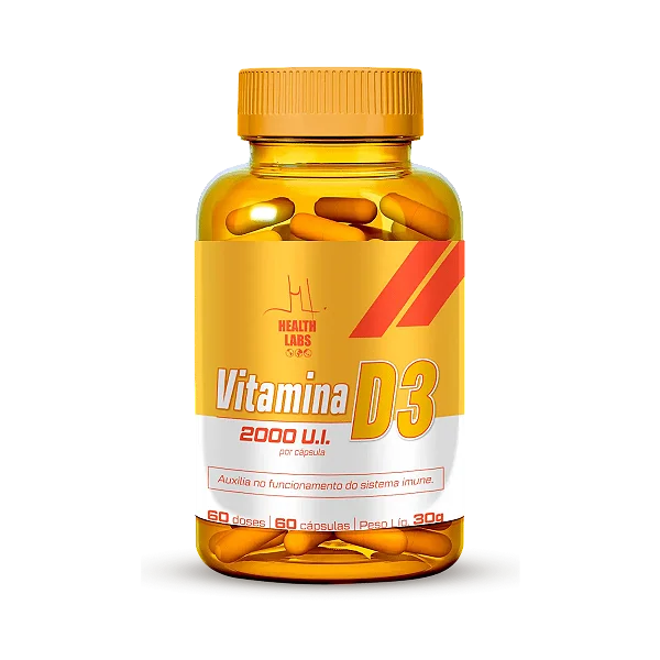 Vitamina D3 60 Cápsulas