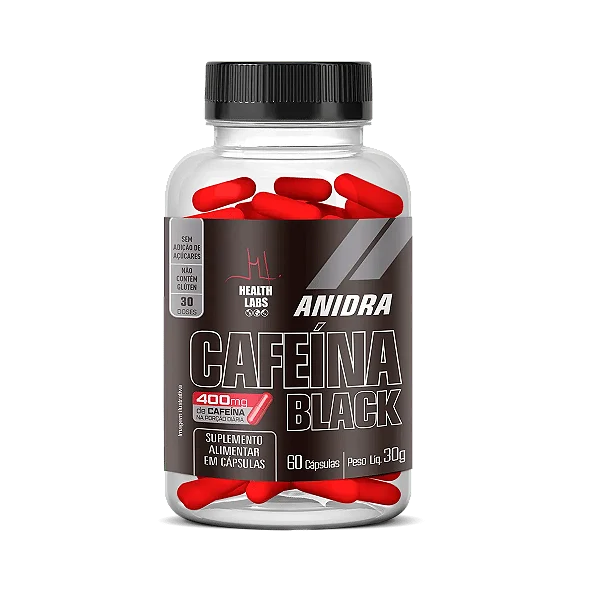 Cafeína Black 60 Cápsulas