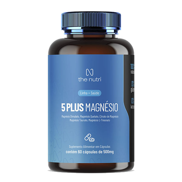 5 Plus Magnésio The Nutri - Excelência em Suplementação de Magnésio