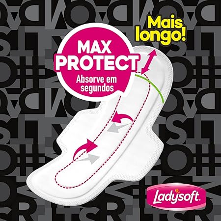 Ladysoft Noturno Suave Com Abas