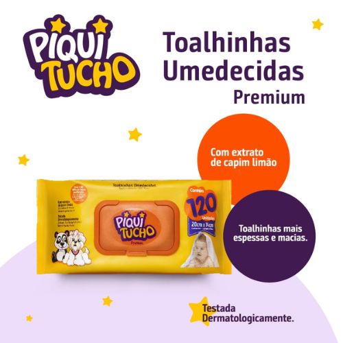 Piquitucho Premium com 120un