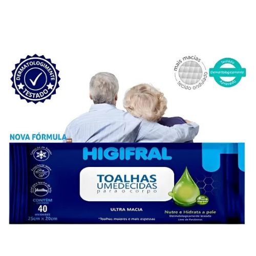 Higifral Uso Adulto c/ 40un