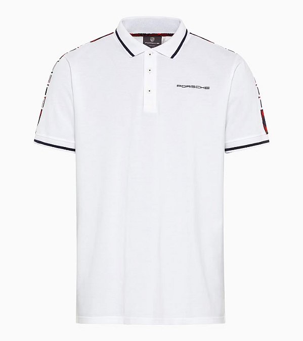 Camisa Polo Masculina Branca – Coleção Turbo n°1
