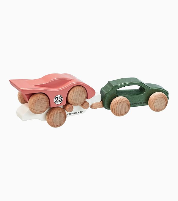 Carro de madeira Macan com reboque 917