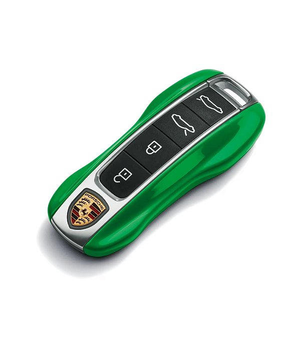 Chave de veículo com laterais esmaltadas