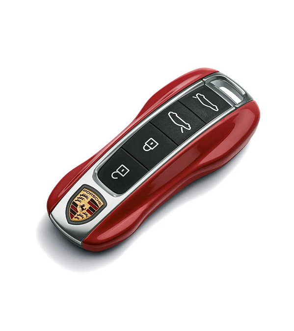 Chave de veículo com laterais esmaltadas