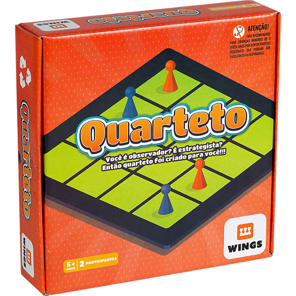 JOGO DE TABULEIRO QUARTETO
