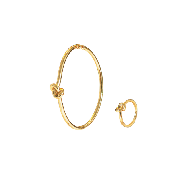 Conjunto Bracelete e Anel Inspire Cely