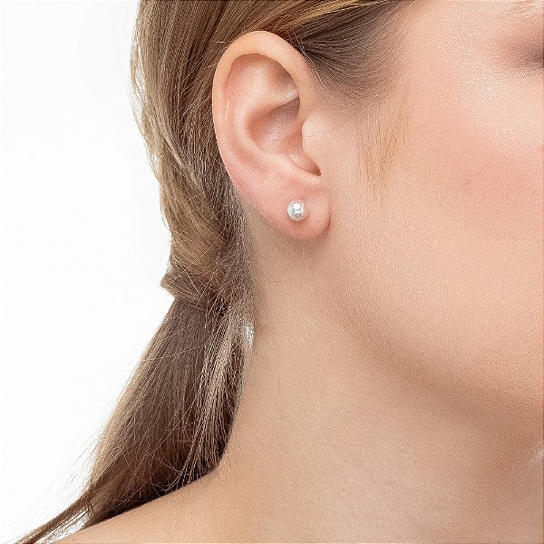 Brinco Prata 925 4 Garras 3mm