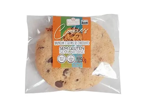 COOKIE DE BAUNILHA C/ GOTAS DE CHOCOLATE 50g