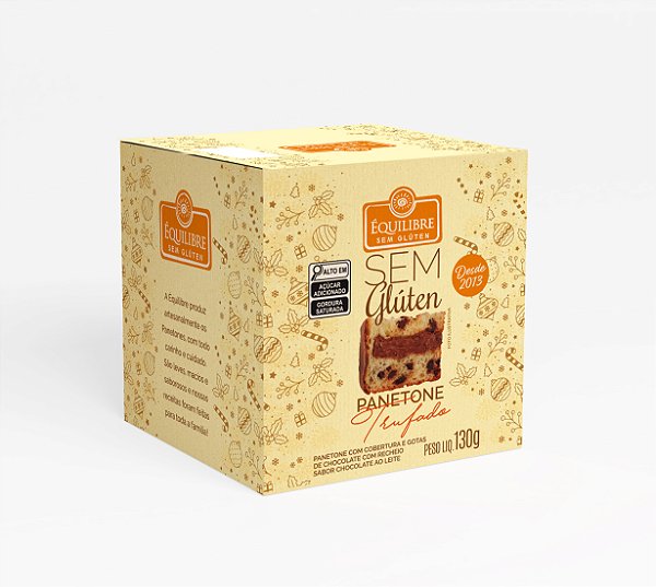 MINIPANETONE TRUFADO S/GLÚTEN 130G
