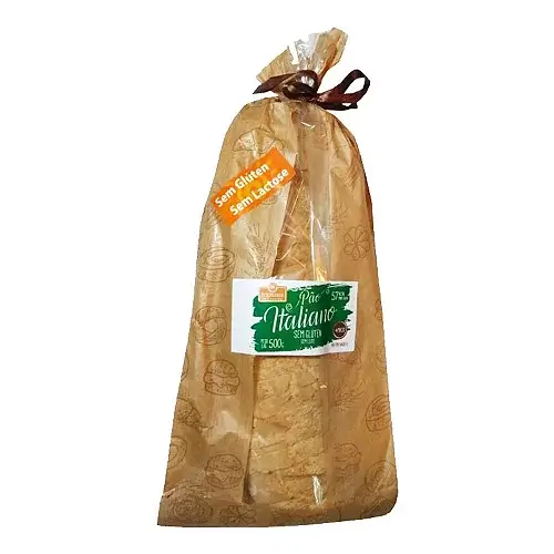 PÃO ITALIANO (FATIADO) S/ GLÚTEN EQUILIBRE 500G