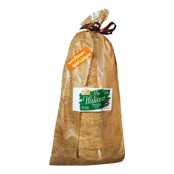 PÃO ITALIANO (FATIADO) S/ GLÚTEN EQUILIBRE 500G