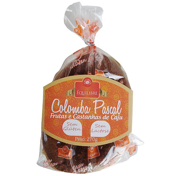 Colomba Pascal Frutas s/glúten s/ lactose 270g