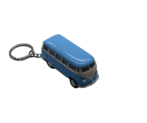 Chaveiro Miniatura Kombi cor pastel Escala 1/64