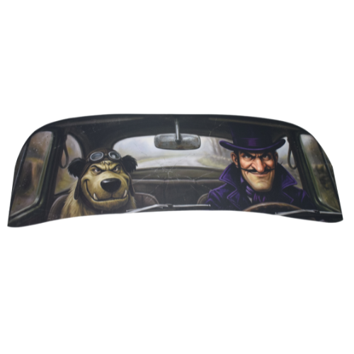 Tapa Sol Protetor Automotivo para Fusca Personalizado Dick Vigarista