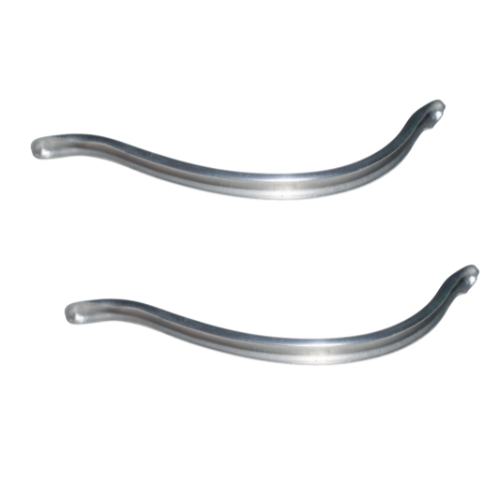 Par de frisos do canto do painel do Fusca 1960 até 1970