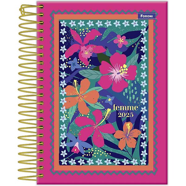 AGENDA 2025 FEMME 176F.117X164MM