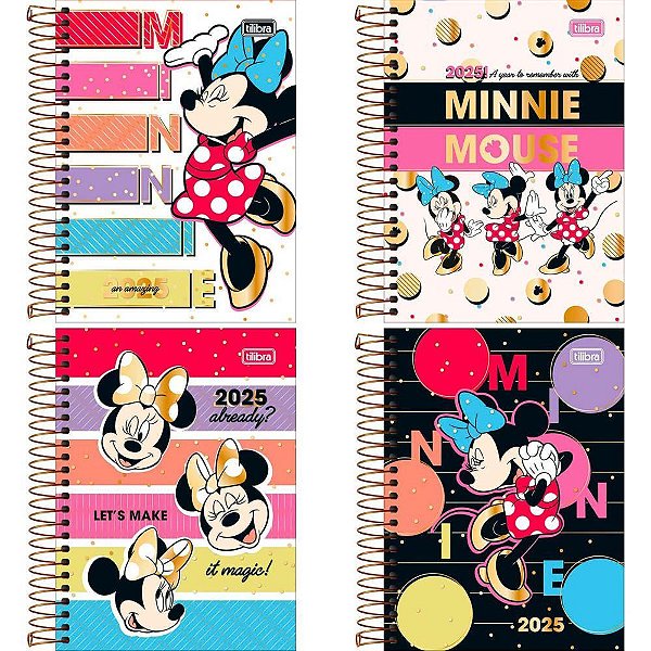 AGENDA 2025 MINNIE CD ESP 176FLS 117X164MM