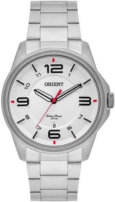 Relógio Orient | Prateado | Quartz | MBSS1288 S2SX