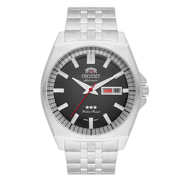Relógio Orient Automático Prata Masculino F49SS010