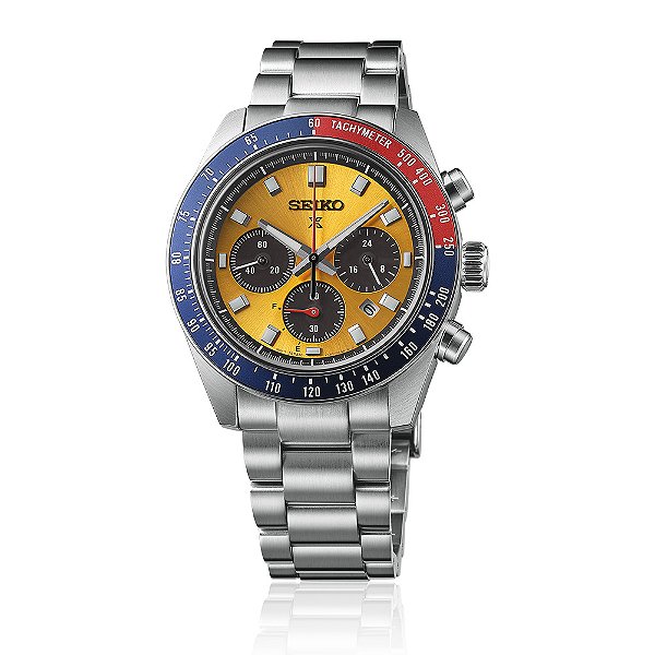 Relógio SEIKO Cronógrafo Solar Prospex Speedtimer Pogue SSC947