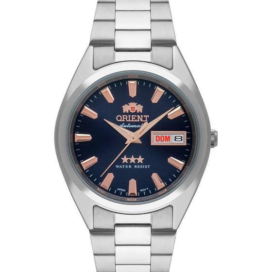 Relógio ORIENT Automático 3 Estrelas 469SS084NH D1SX