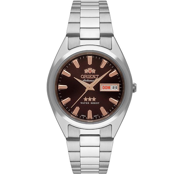 Relógio ORIENT Automático 3 Estrelas 469SS084NH N1SX