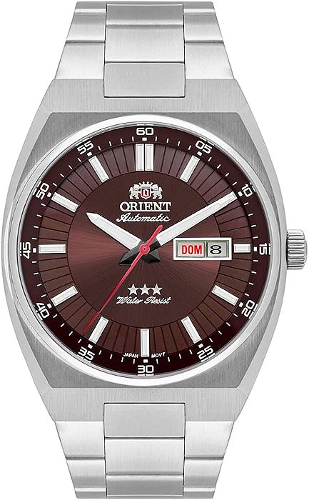 Relógio Orient 3 Estrelas Automático 469SS087NH N1SX