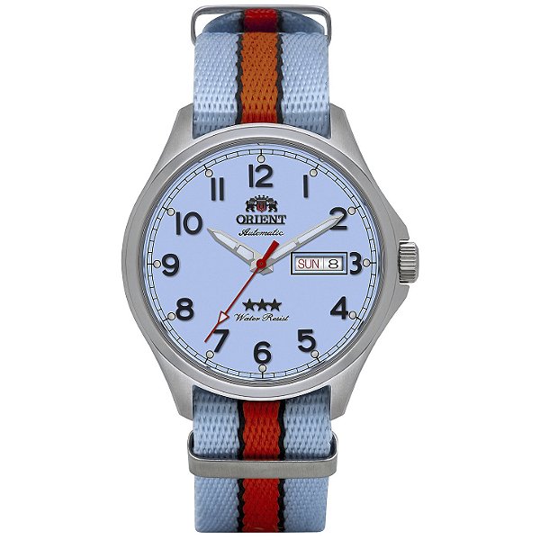 Relógio Orient 3 Estrelas Automático Sport Land Gulf AYN6SN009 A2AO