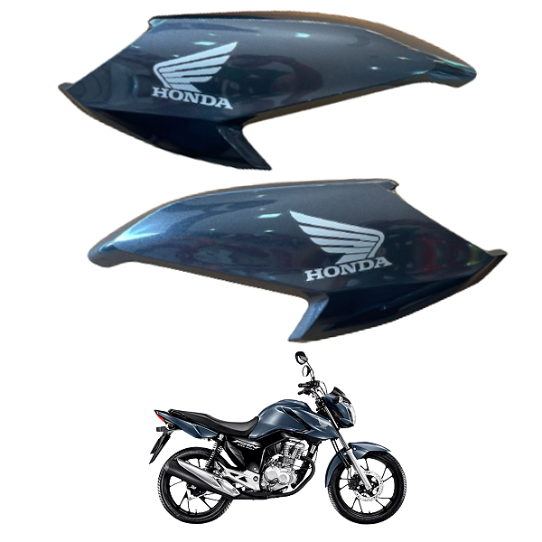 Asa Tanque Cg Fan 160 Modelo 2022 Cinza Embare 2024 Sem os Complementos